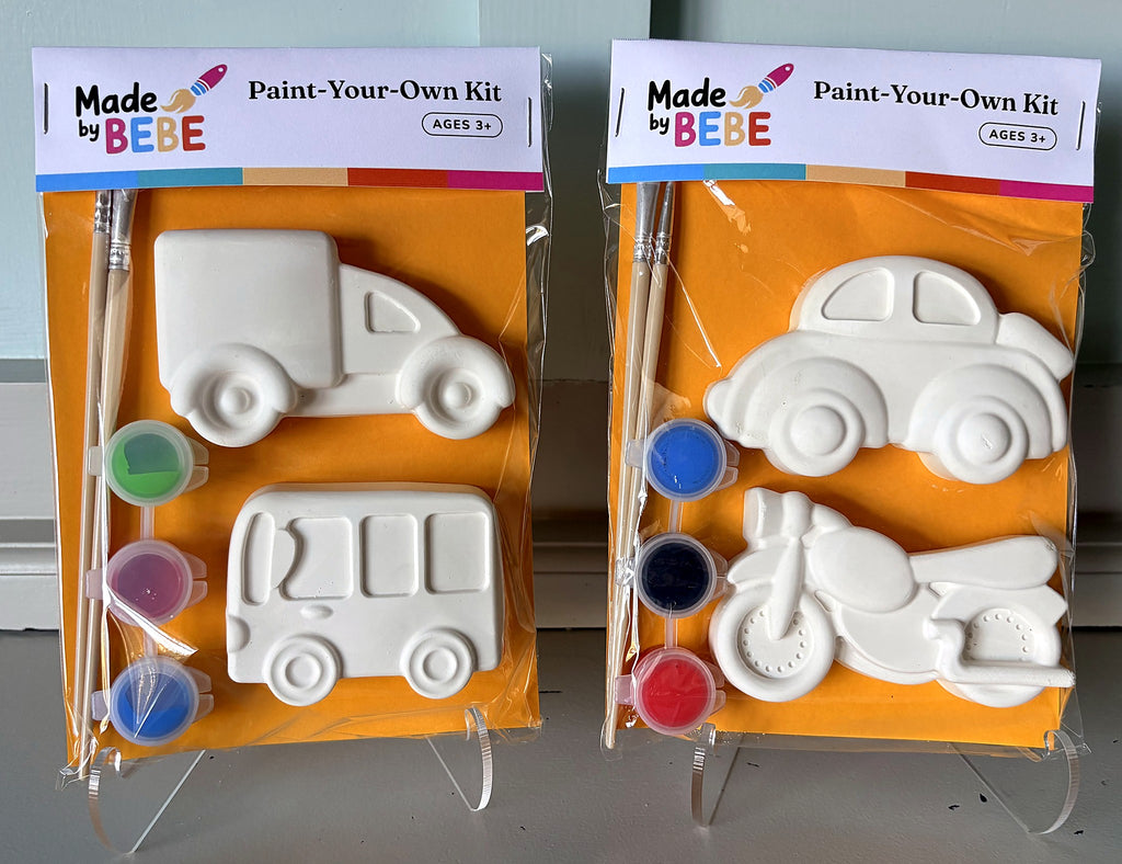 Vehicle Collection Paint Kit for Kids