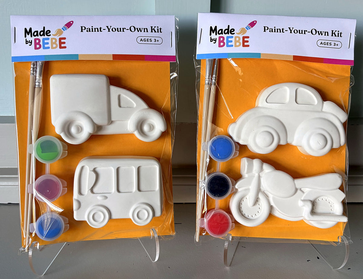 Vehicle Collection Paint Kit for Kids