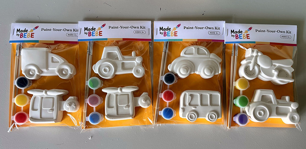 Vehicle Collection Paint Kit for Kids