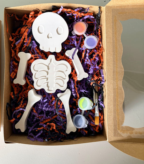 Skeleton Man Paint Kit for Kids – Build & Paint Your Own Skeleton!