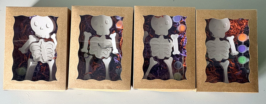 Skeleton Man Paint Kit for Kids – Build & Paint Your Own Skeleton!