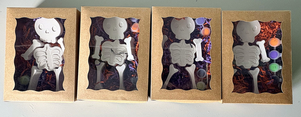 Skeleton Man Paint Kit for Kids – Build & Paint Your Own Skeleton!